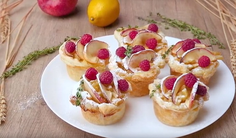 Оригинальные корзиночки с яблоками: вкуснейший десерт для всех