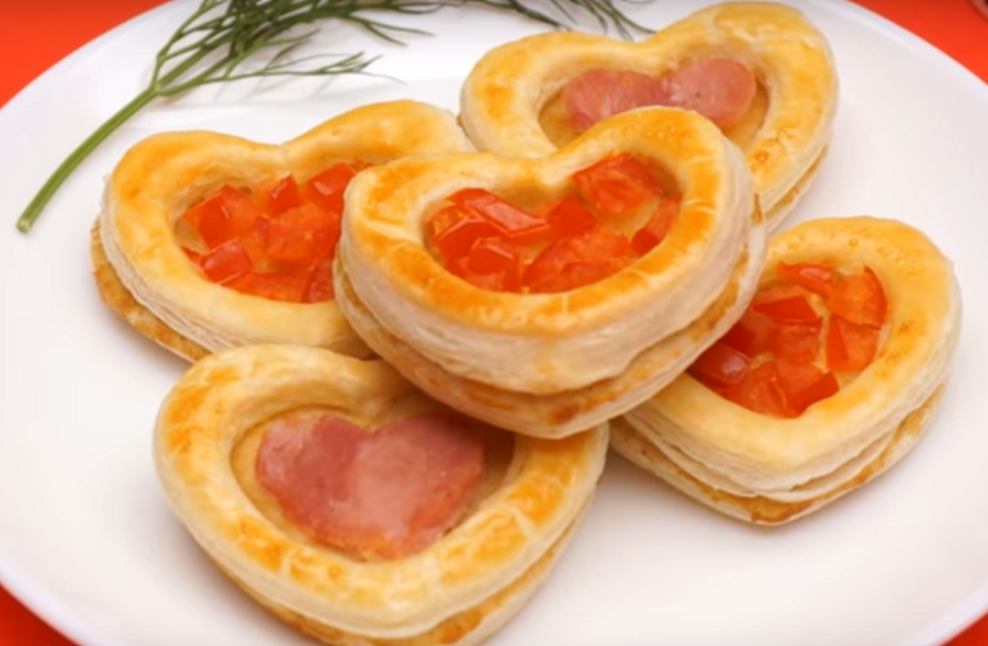 Романтическая закуска ко дню Св.Валентина