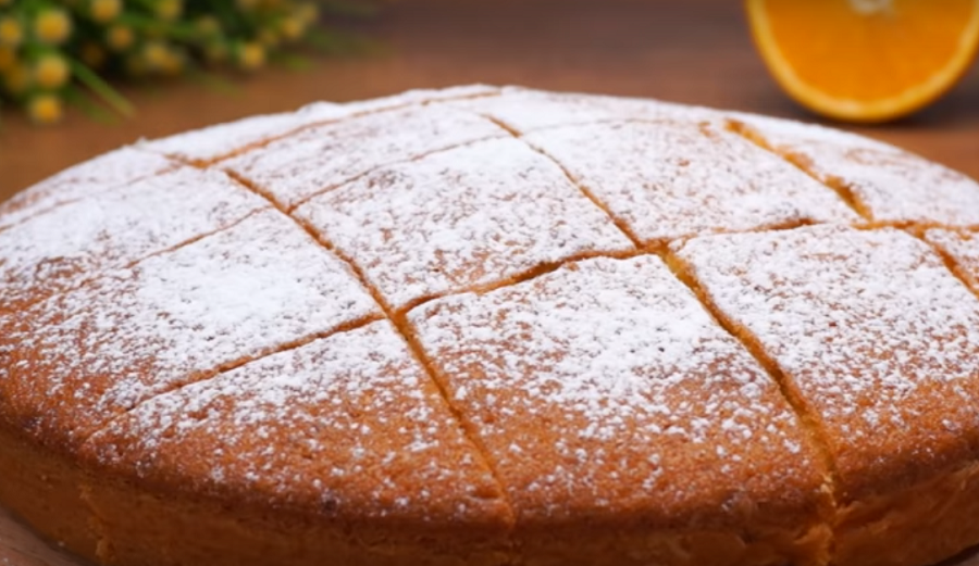 Апельсиновый пирог — проще и вкуснее рецепта не найти
