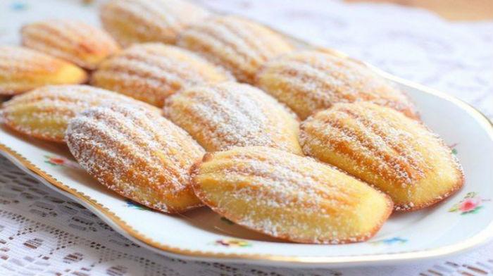 Изумительное французское печенье-магдаленки с имбирем и лаймом