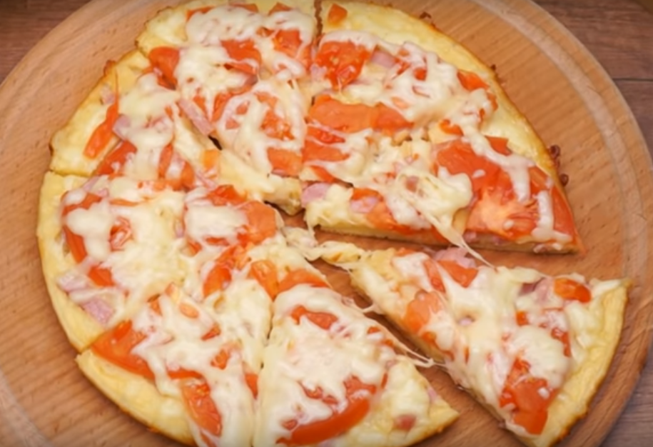 Пицца на сковороде — быстрый рецепт за 10 минут