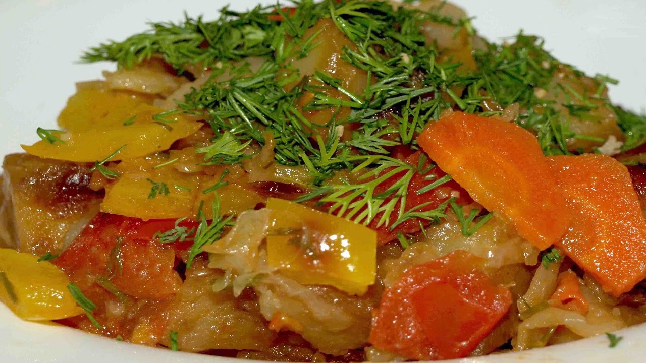 Шикарное овощное рагу с тыквой