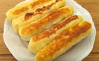 Творожные палочки из сырного теста-супер закуска за 15 минут