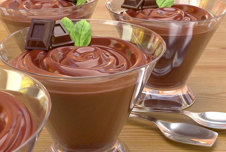 Самый вкусный шоколадный пудинг: десерт для любимых