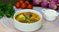 Ароматный суп с говядиной и овощами: все хором просят добавку